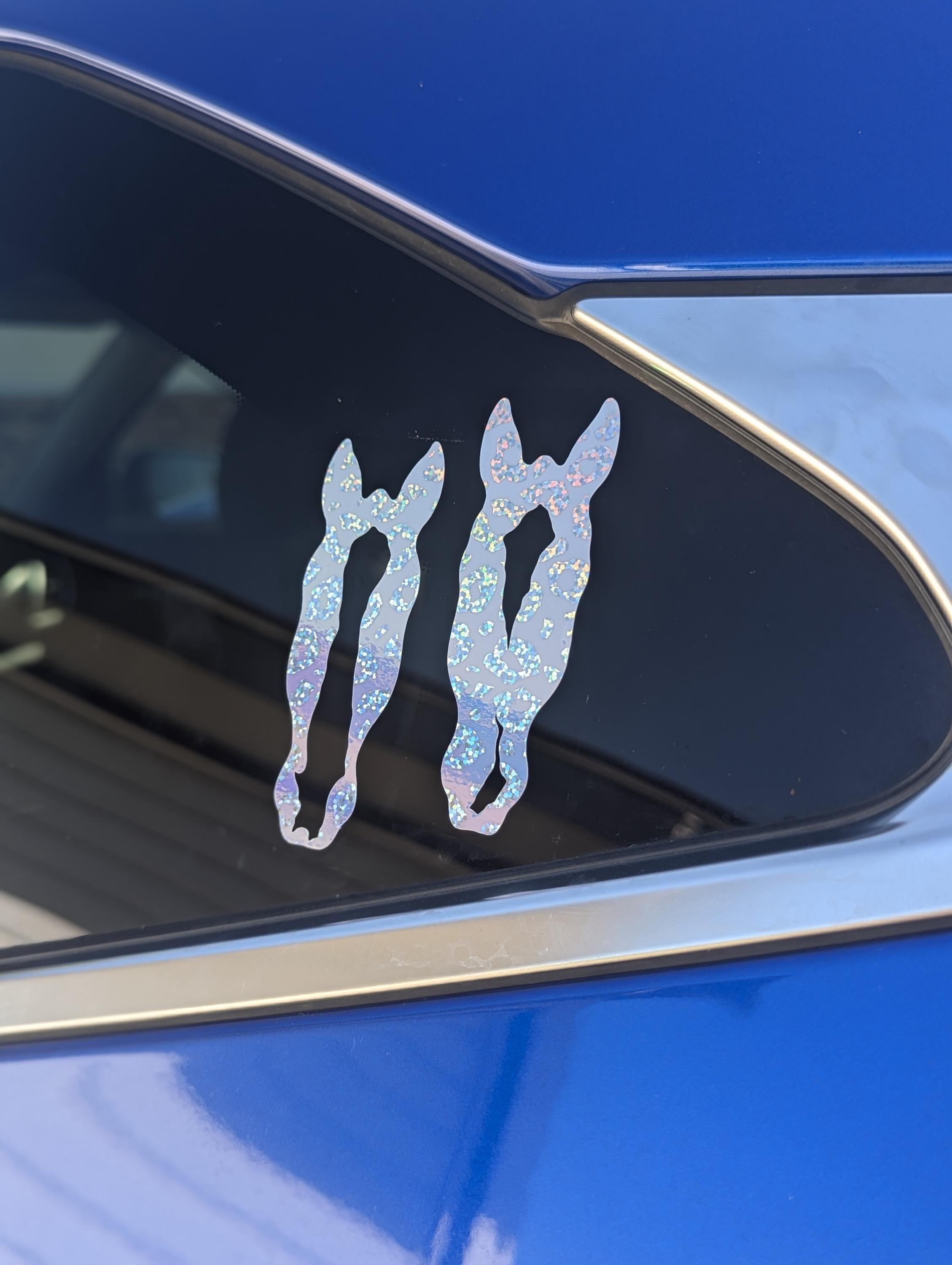 🐴Free Personalization🐴Custom Horse Silhouette Decal | Custom Vinyl Sticker | Car Horse Decal | Laptop Stickers | Custom Horse Markings