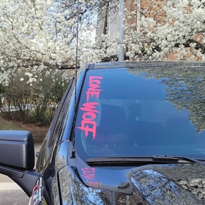 Bowtie Mafia Vinyl Decal Sticker Vertical Windshield Diesel