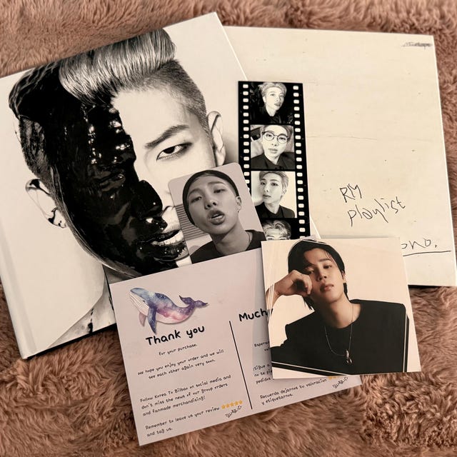 RM + MONO BTS Mixtape Pack - Etsy
