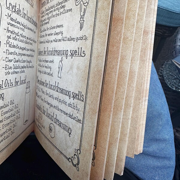 Moon Magic Book Of Shadows Etsy Moon Magic Book Of Shadows Etsy