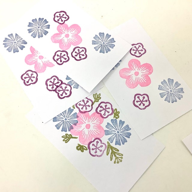 TINYMILLS 12 Pcs Spring Flowers Butterfly Stamp Kit for Kids Self Inking  Stamps Gift Easter Basket Filler Rewards