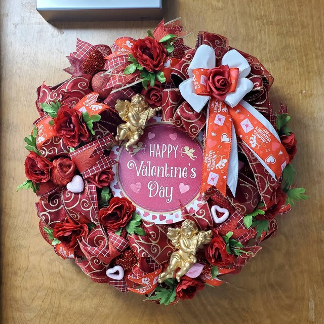 Happy Valentine's Day Cupid Wood Sign. - Etsy