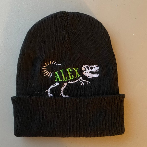 FRAME T-rex Dinosaur Dino Skeleton Bones Fill Embroidery Design - Etsy
