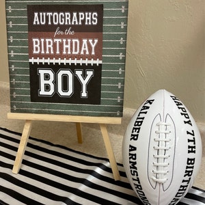 Football Pennant Banner Printables Football Party Banner Downloads ...