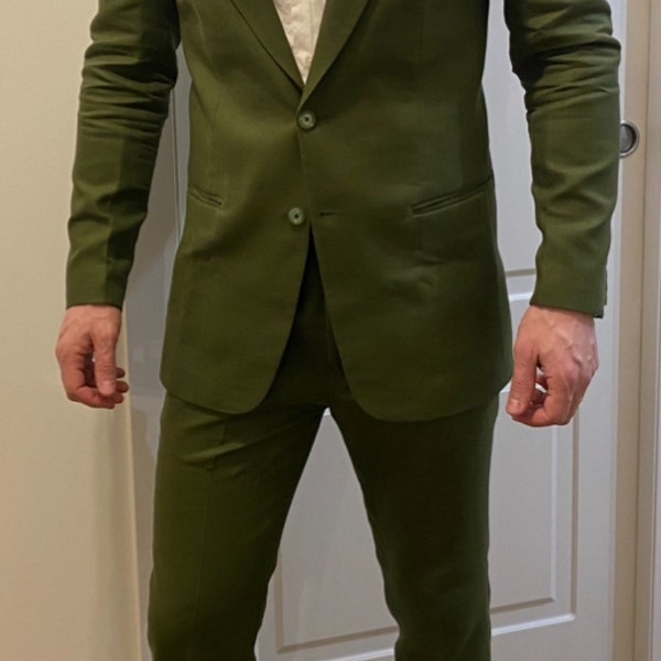 Men's White Suit All Year Around 3 Button Suits For Men - All White Suit main image 0