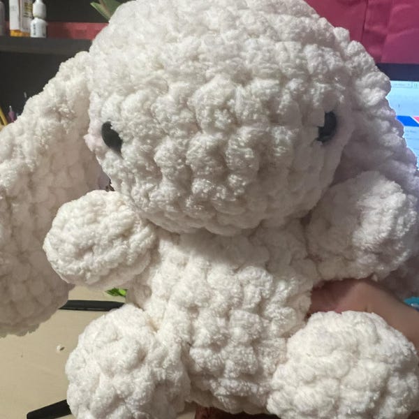 Crochet Flower Bunny Crochet Pattern - Etsy