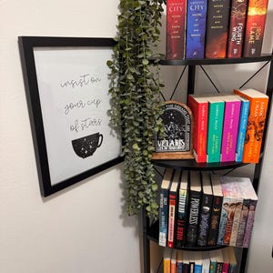 Library Street Sign Bookshelf Sign Personalized Laser Engraved Bookish ...