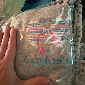 Maria added a photo of their purchase