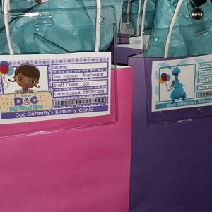 Doc McStuffins Prescription Bottle Labels | Etsy