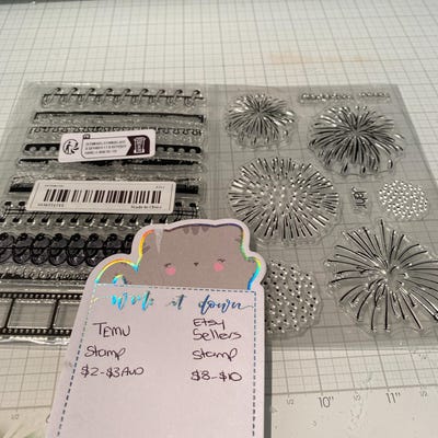Borders Corners Labels Ornate Clear Silicone Stamps DIY Embossing ...