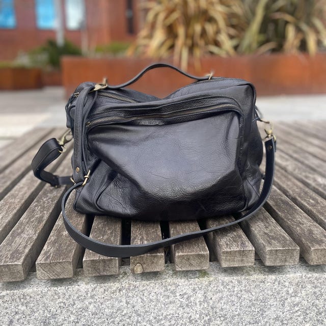 Small Leather Tote Bag. Mini Crossbody Bag. Mini Cap Sa Sal