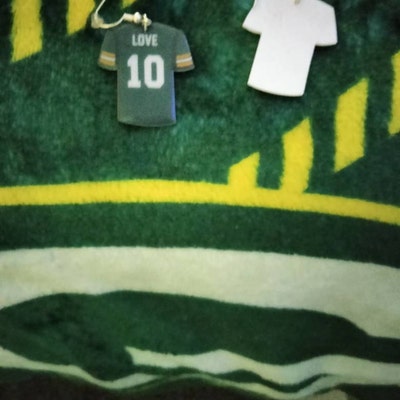 Buffalo Bills Josh Allen Jersey Earrings, Kincaid, Coleman, Knox Silver