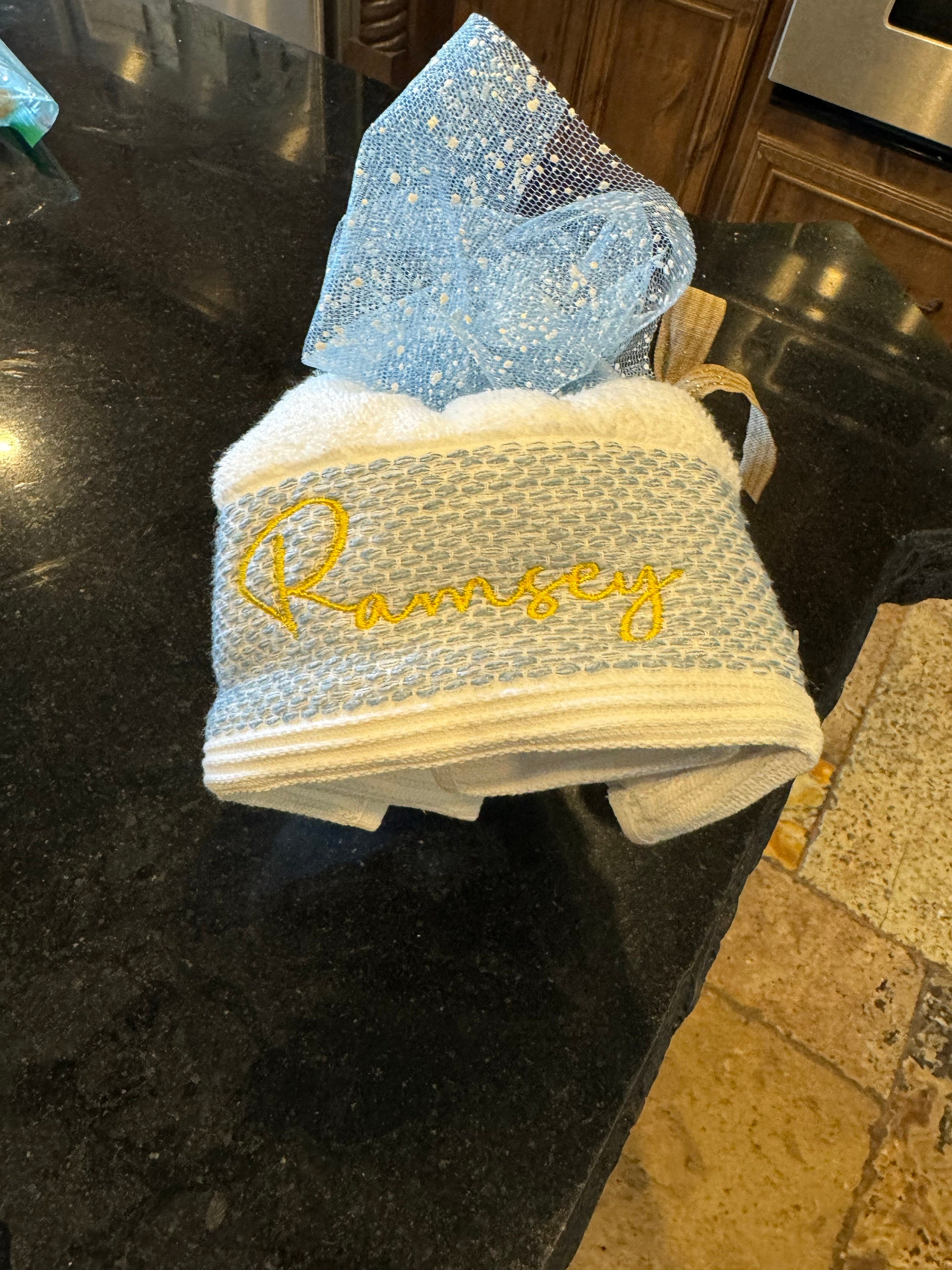 Customer photo for Adelie with tails - Embroidery font