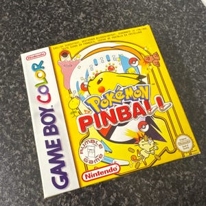 Jeu Pokémon Pinball - Version Française Game Boy Color - Occasion état Correct - Jeu Original