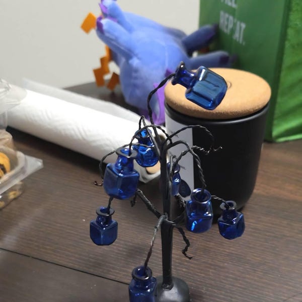 Gullah Geechee Blue Bottle Tree - Etsy