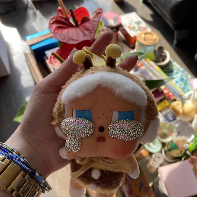 crybaby チャーム Popmart Crybaby Crying Again Keychain Accessories | Bag