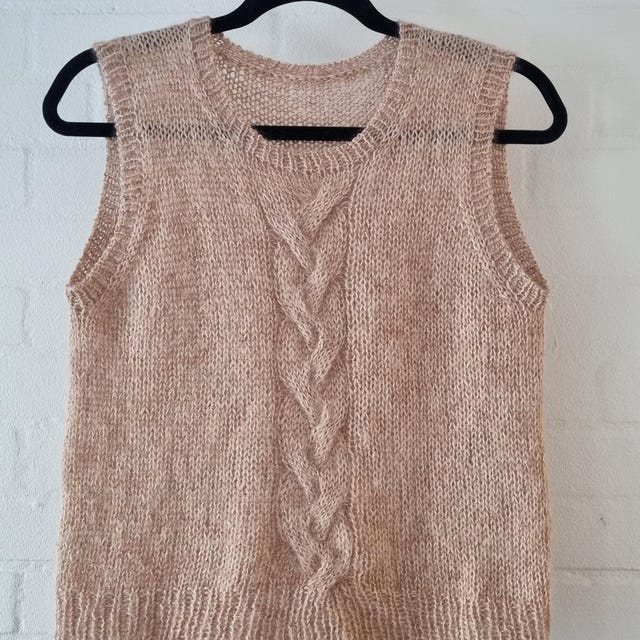 未使用美品　TODAYFUL  Mohair Cable Vest Rhythm | Mohair Knit Vest | Latte – Icons of Surf