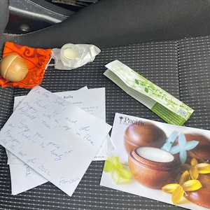 Sasha added a photo of their purchase