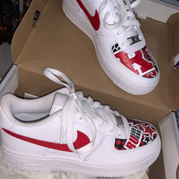 custom plaid air force 1