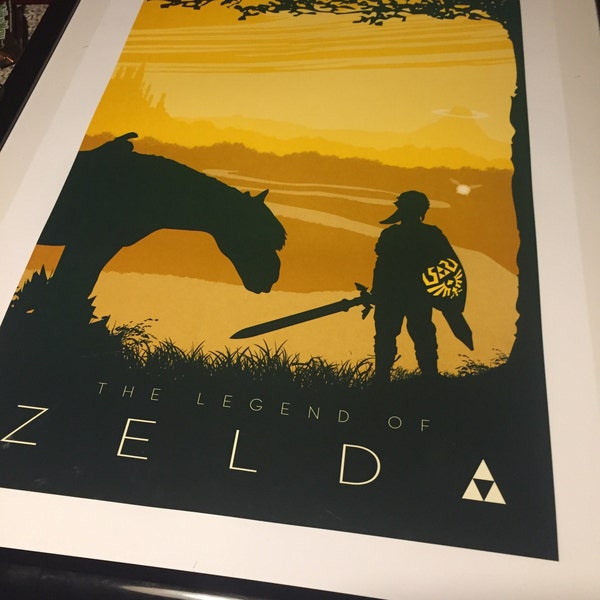 Legend of Zelda Poster Print - Etsy
