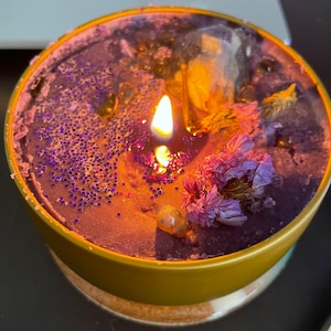 UNFUCKWITHABLE Positive Energy Manifestation Candle Ritual Candle ...