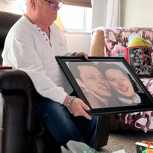 Courtney added a photo of their purchase