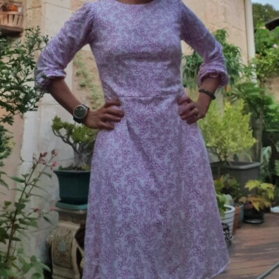 Sora Double Ruffle Sleeve Knit Top PDF Sewing Pattern Digital Sewing ...