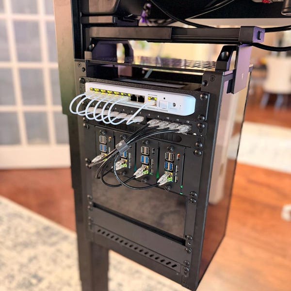 10in 1U Rack Mount Fits Unifi Usw-flex-2.5g-8-poe and Usw-flex-2.5g - 8 ...