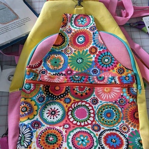 Retro-tec Sling Bag Sewing Pattern, Unisex Backpack Pattern, Laptop Bag ...