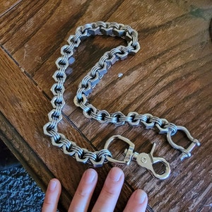 Stainless Nut Wallet Chain - Etsy