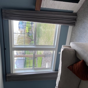 Image showcasing Customize Faux Roman Shades Window Valance Botanical - Etsy