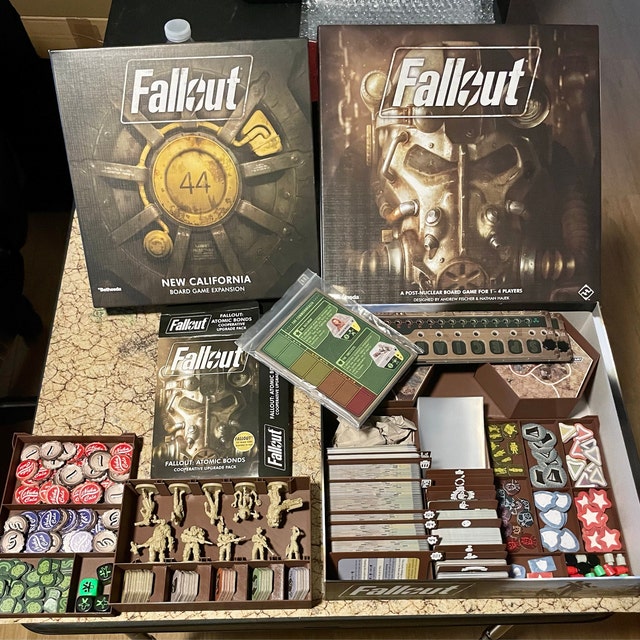 【新品未開封】 Fallout ボードゲーム + New California フォールアウトボードゲームインサート - Etsy 日本