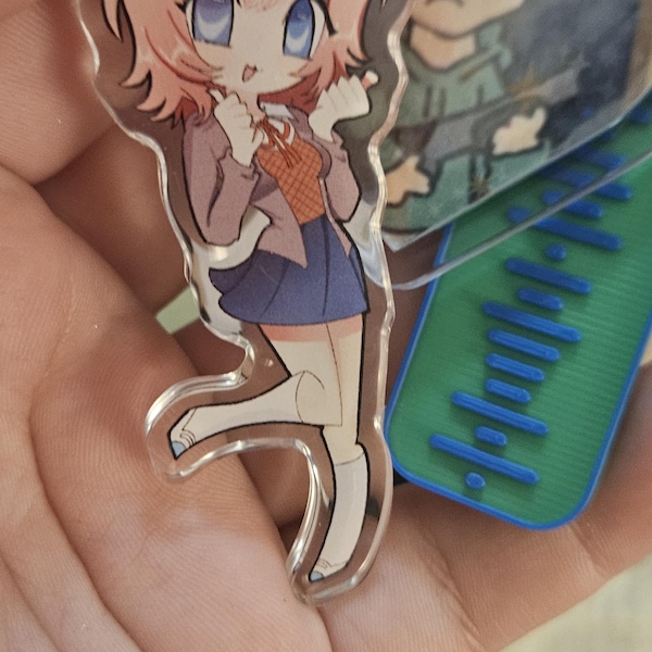 SALE! Doki Doki Literature Club Keychains! || DDLC - Etsy