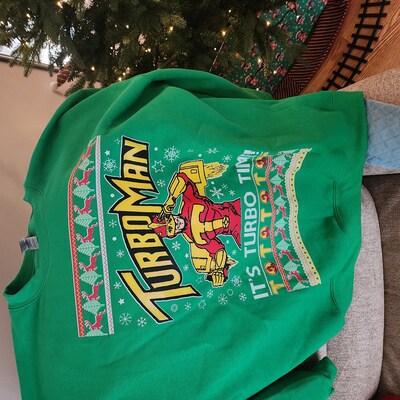 Ask Your Mom If I'm Real Santa Ugly Christmas Sweater
