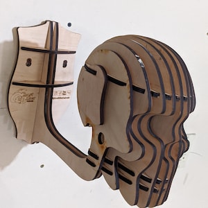 Skull Helmet Wall Mount. Hanger for Motorcycle Helmet. Helmet | Etsy