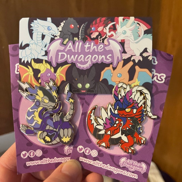 Pokemon Scarlet and Violet Pins Koraidon Pin Miraidon Pin -  Denmark