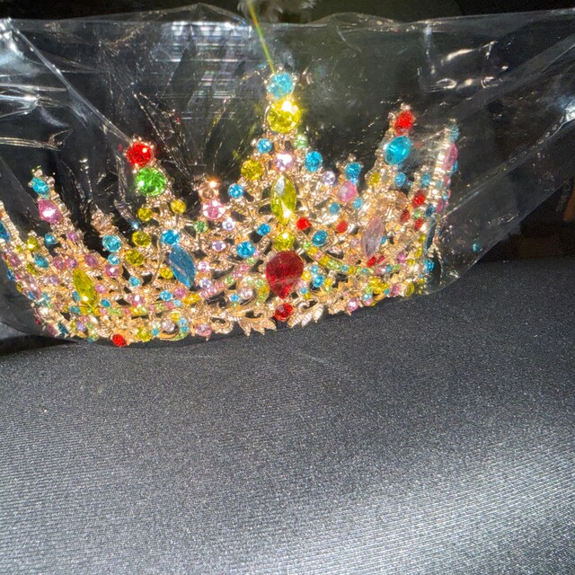 Fascia E Corona Di Compleanno Per Donna – Diadema Da Regina Con Strass – Regolabile, Per Feste, Balli E Addii Al Nubilato