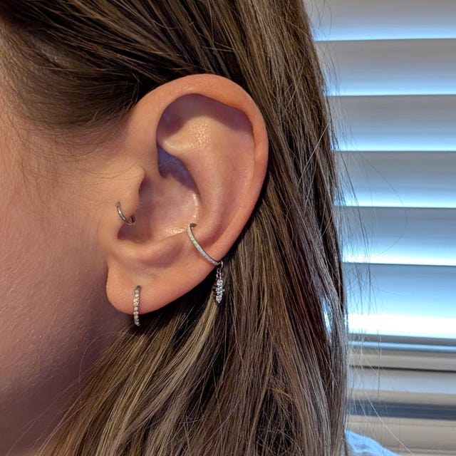 11mm Conch Hoop | 16g | Certified Implant Grade ASTM F136 Titanium