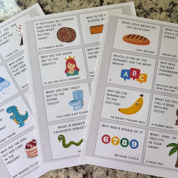 Lunch Box Riddles Pdf Lunchbox Jokes Printable, Lunch Box Notes, Jokes for Kids, Lunchbox ...
