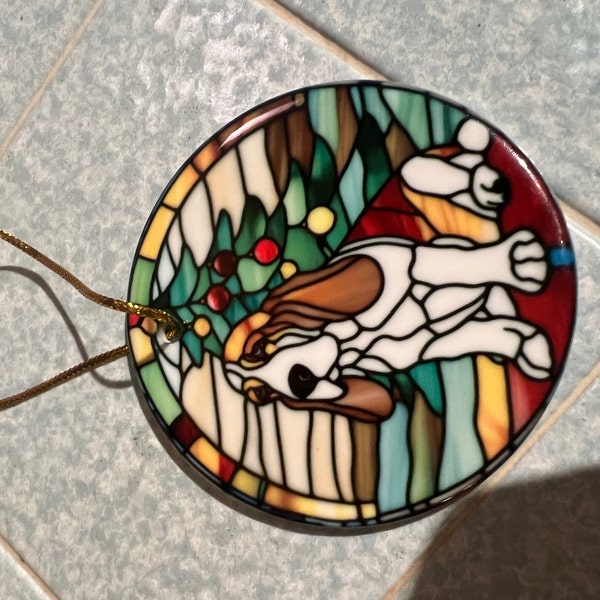 Striped christmas leggings green red