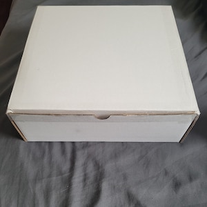 12x9x4 Plain White Mailer Cardboard Shipping Boxes Packing Box - Etsy