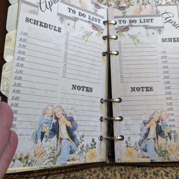 2025 Weekly Planner Refill, Classic Size for Franklin Covey, Set No. 1