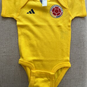 Colombia Baby Jersey Soccer Jersey Body De Bebé Colombia 