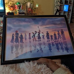 Kingdom Hearts 3 Poster Print | Etsy