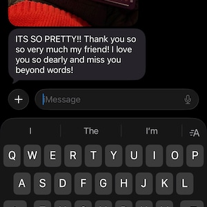Sarah added a photo of their purchase