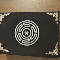 La Strega Ombra Indian Consigners Tovaglia Lunga Per Altare, Stregoneria, Fasi Lunari, Tripla Luna, Per Uso Spirituale Tarocchi Delle Streghe - Foto 9