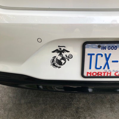 USMC Marines Eagle Globe Anchor Ega Vinyl Decal Sticker for Jeep Truck ...