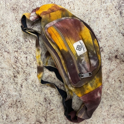 Sac Banane Freakmandu En Chanvre - Unisexe - Multicolore - Bandoulière - Neuf