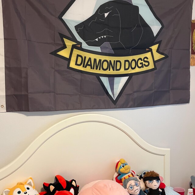 Funny DIAMOND☆DOGS Amazon.com : ZanzibarLand Diamond Dogs Flag - Show Your