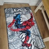 Superhero, Superhero Rug, Hulk Pattern Rug, Spiderman Rug, Kids Room ...